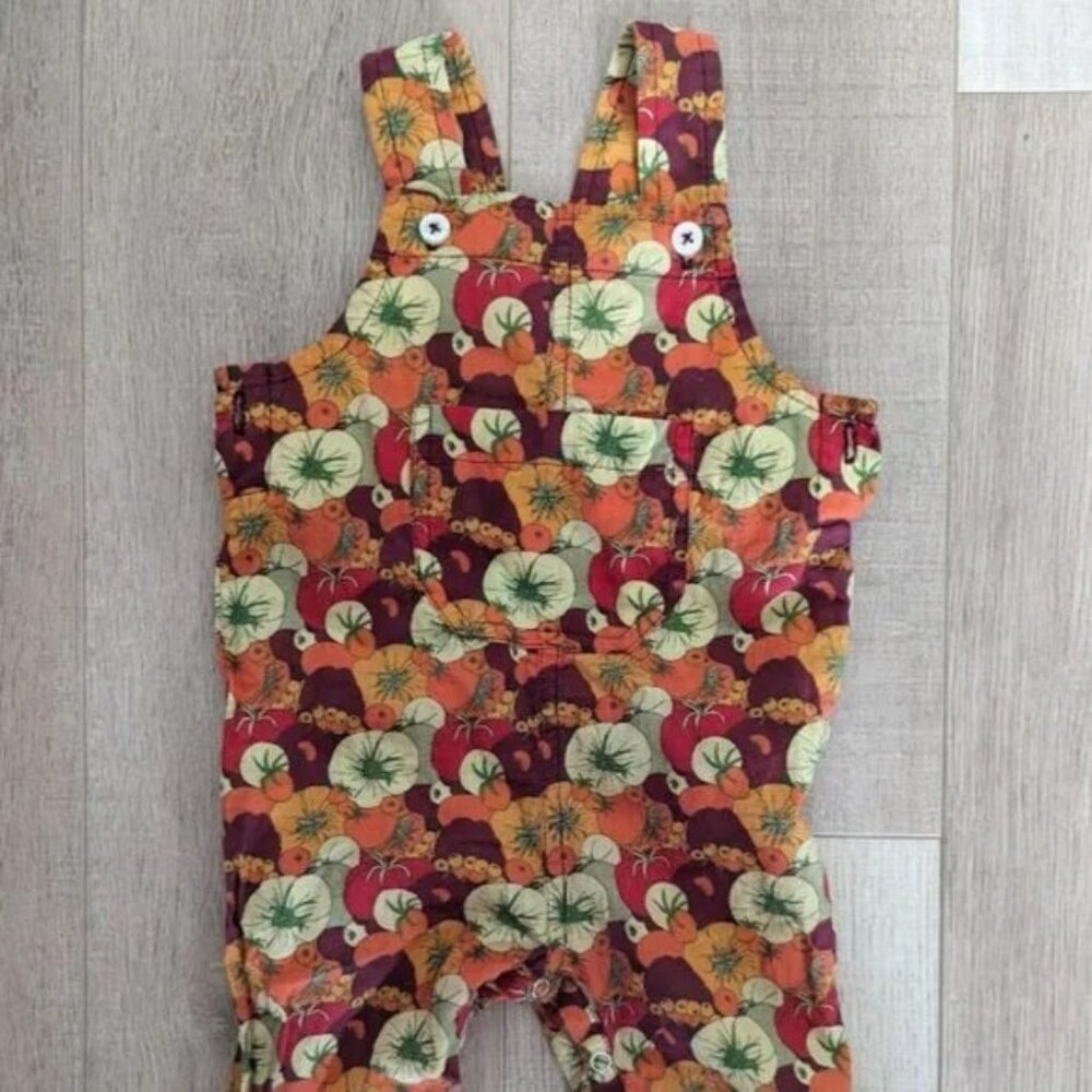 Kate Quinn Heirloom tomato overalls